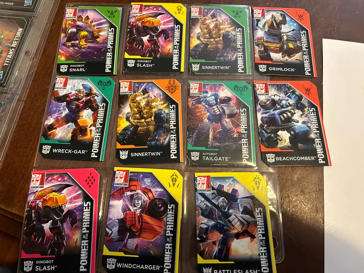 Tf Potp Trading Card Lot 1