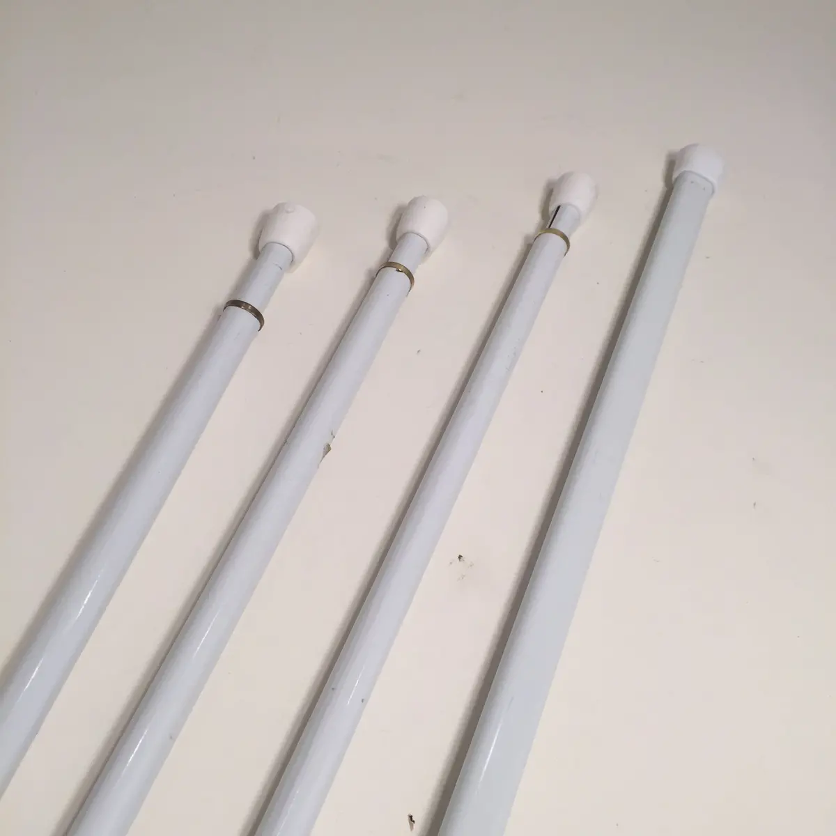 Tension Rod - White - 28" To 48" 1