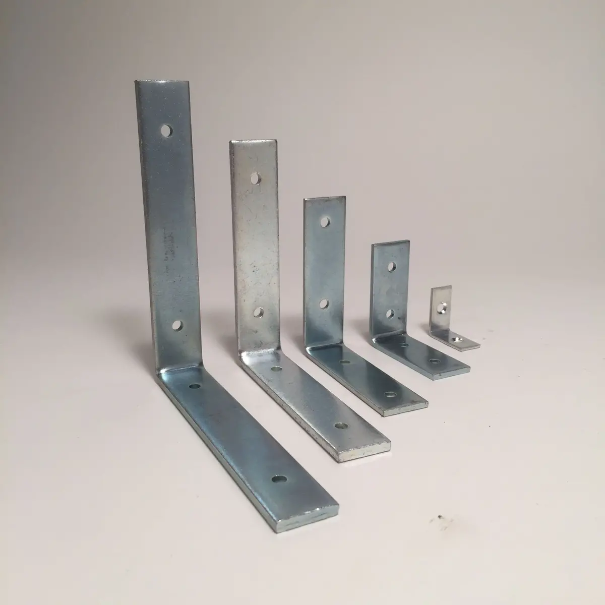 Angle Bracket - Zinc 5" 1