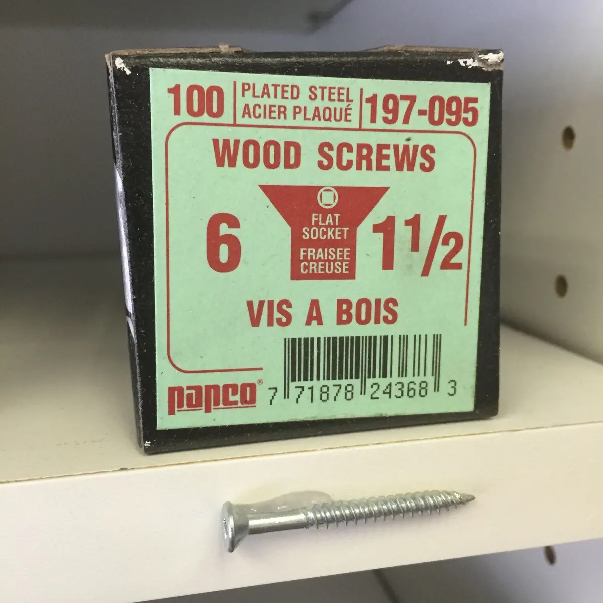 Screws - #6 - 1.5" - 100Pk 1