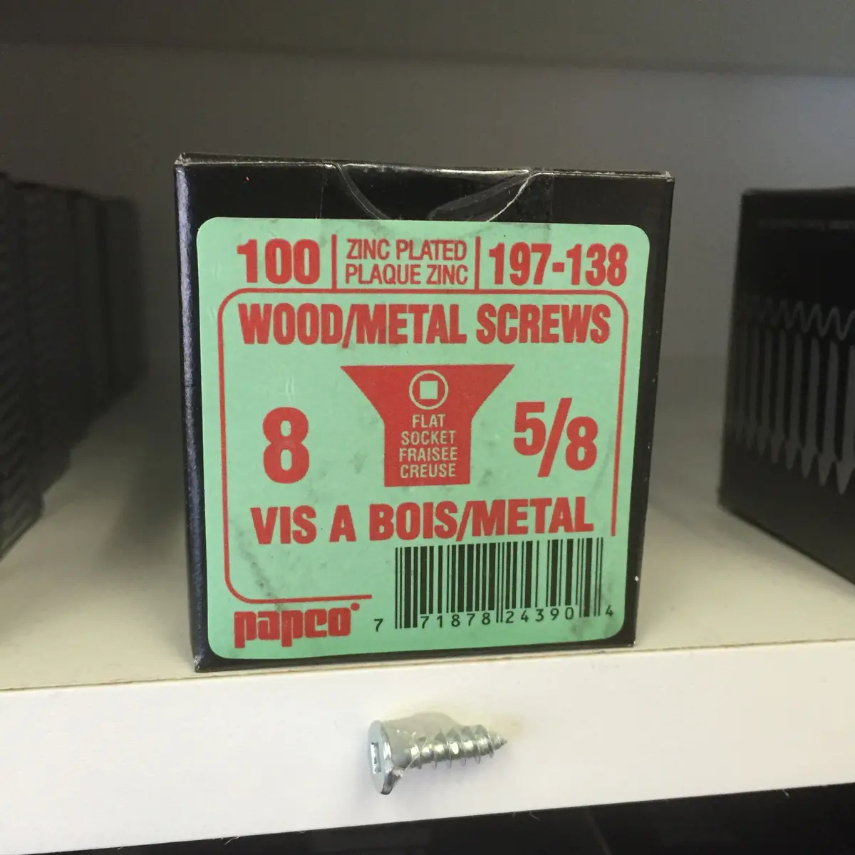 Screws - #8 - 5/8" - 100 Pk 1