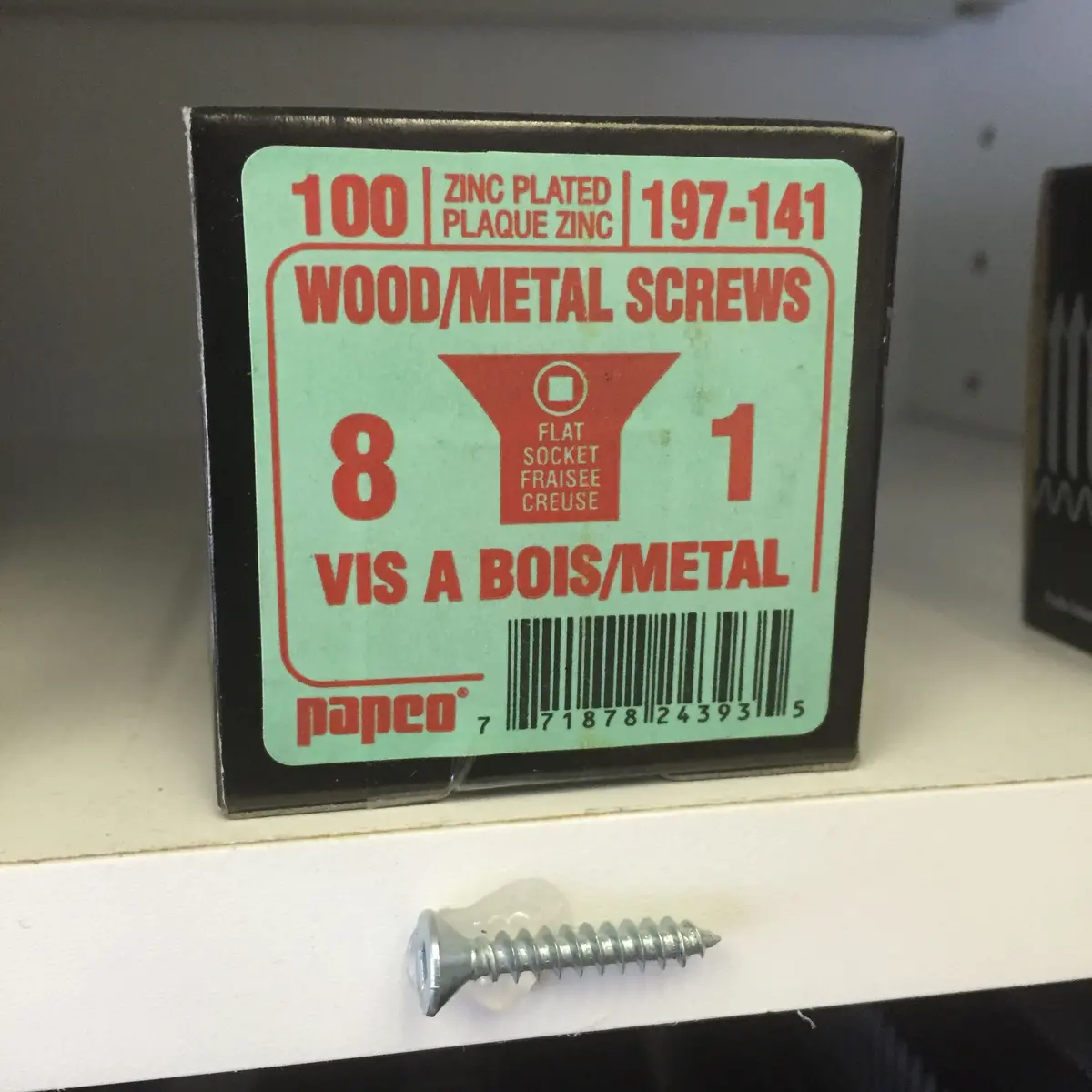 Screws - #8 X 1" - 100Pk 1