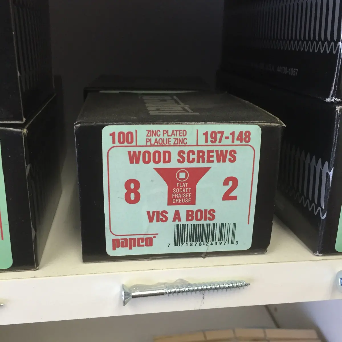 Screws - #8 - 2" - 100Pk 1