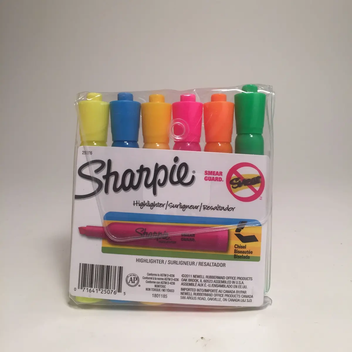 Highlighter - 6 Pk - Various Colours 1