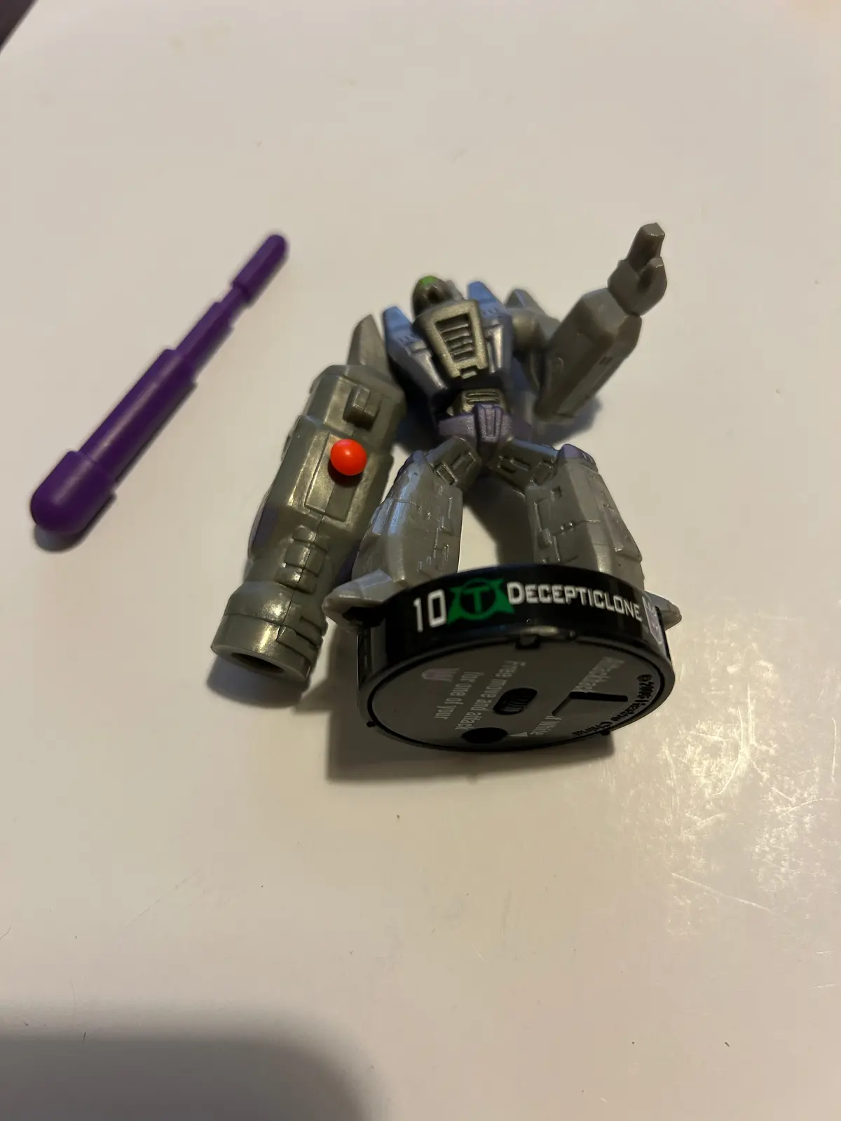 Tf Attacktix Decepticlone (Silver Cannon Variant) 1