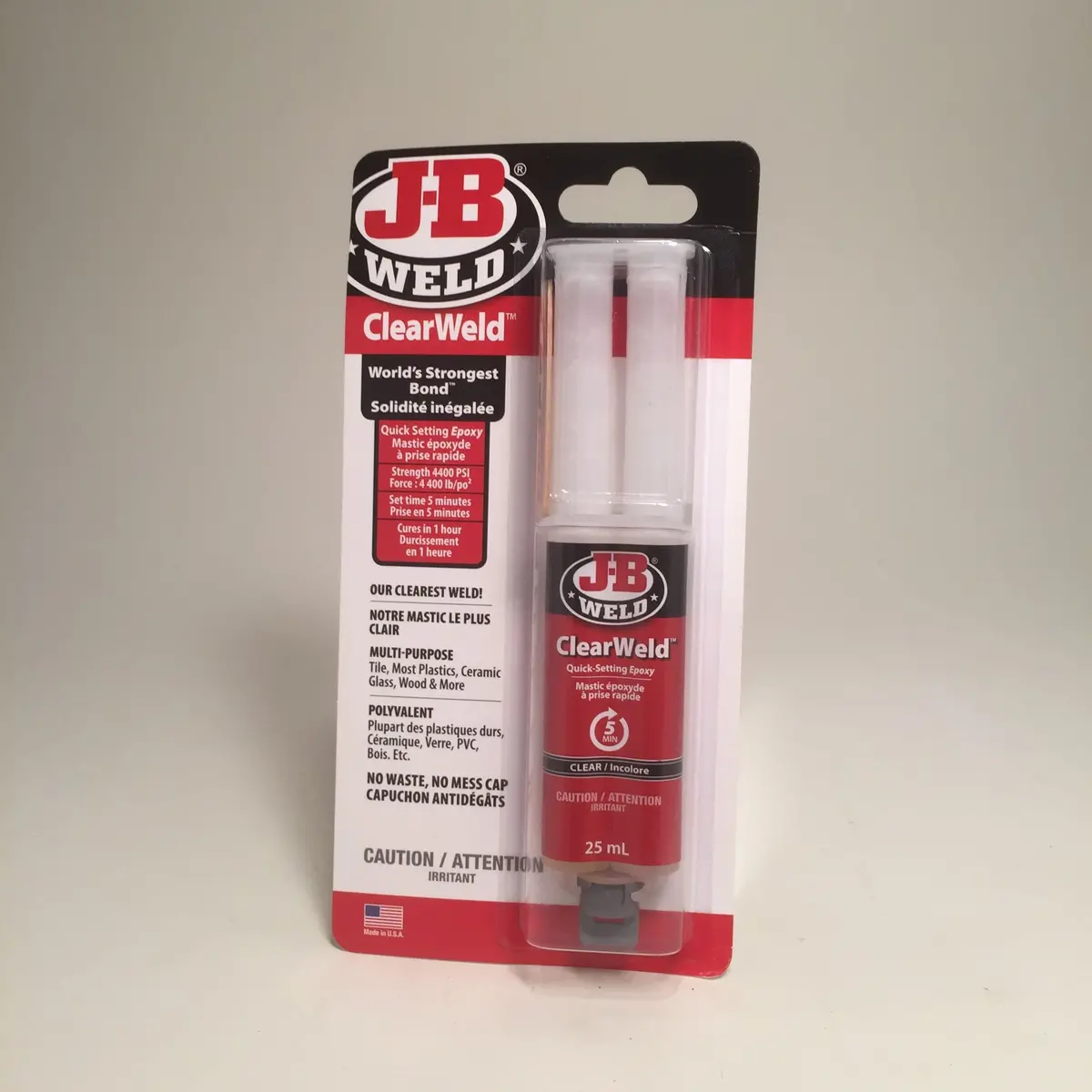 Epoxy - Jb Weld - 2 Part Syringe 1