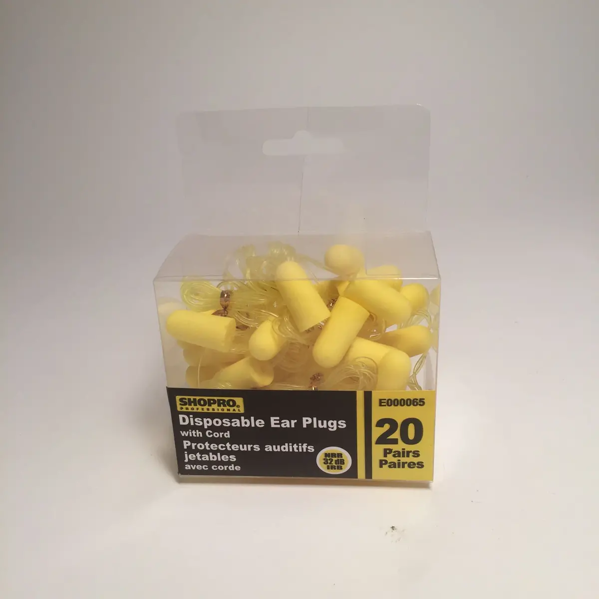 Earplugs - Foam W/Cord - 20Pr 1
