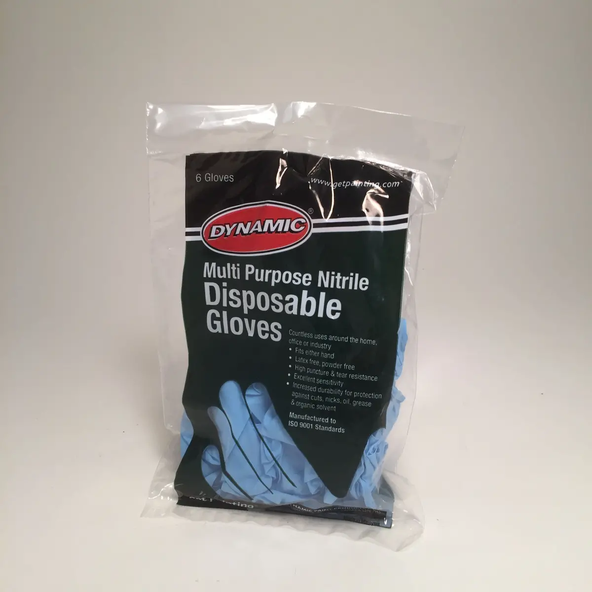 Disposable Gloves - Nitrile - Blue - 6 Pack 1