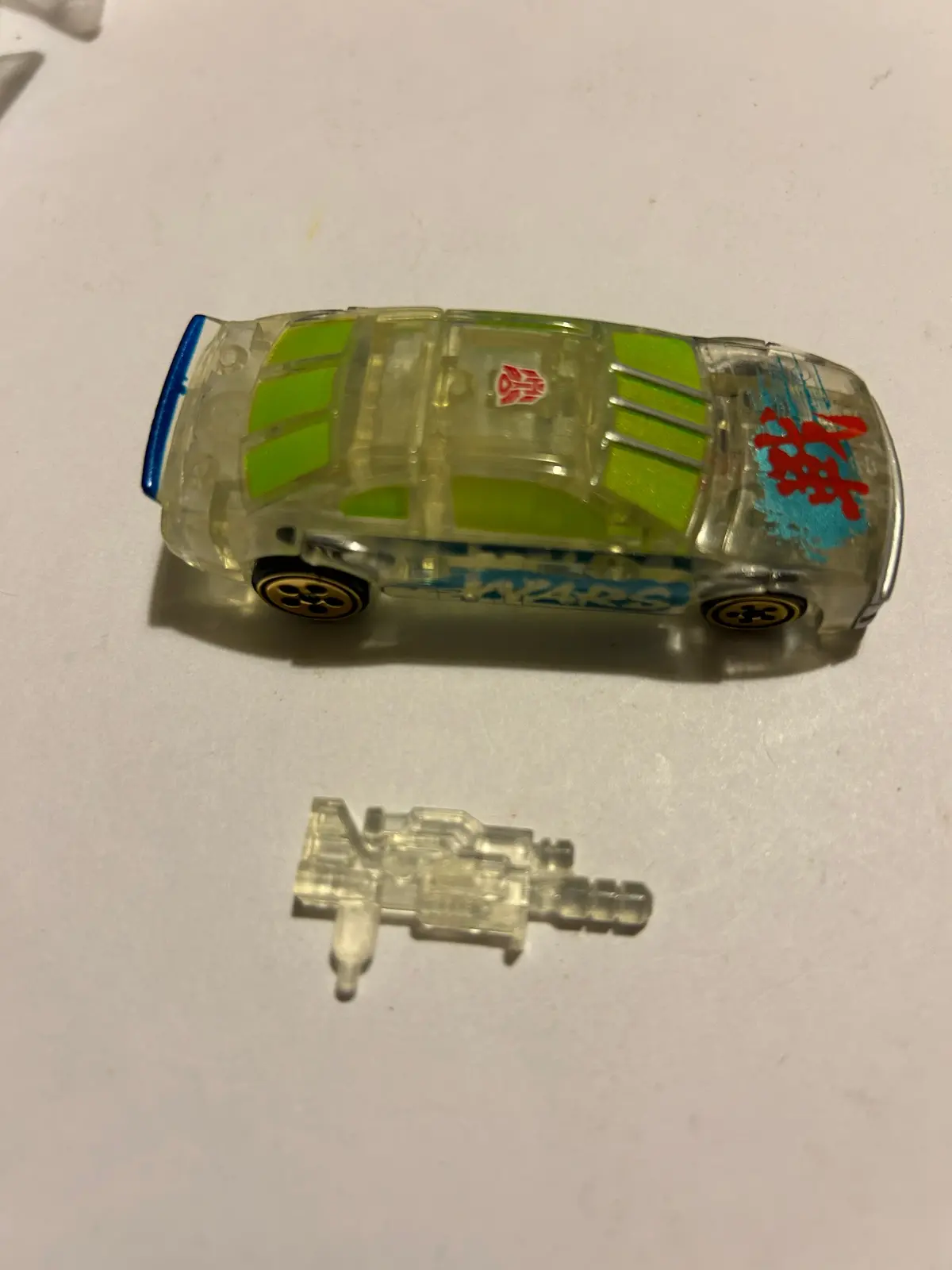 Tf Car Robots Wars Clear Super 1
