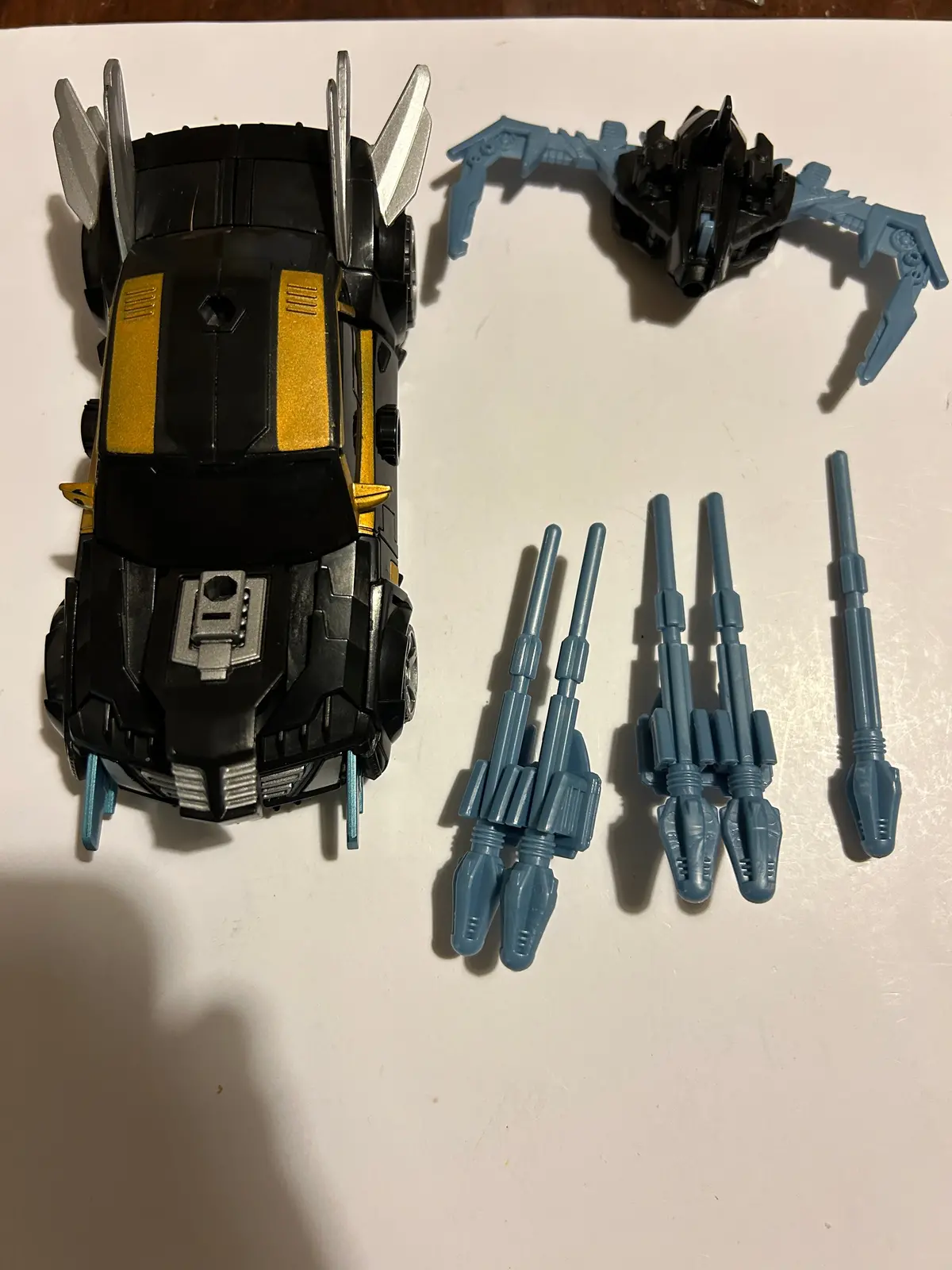 Tf Prime Bumblebee Night Shadow (Beast Hunters) Incomplete 1