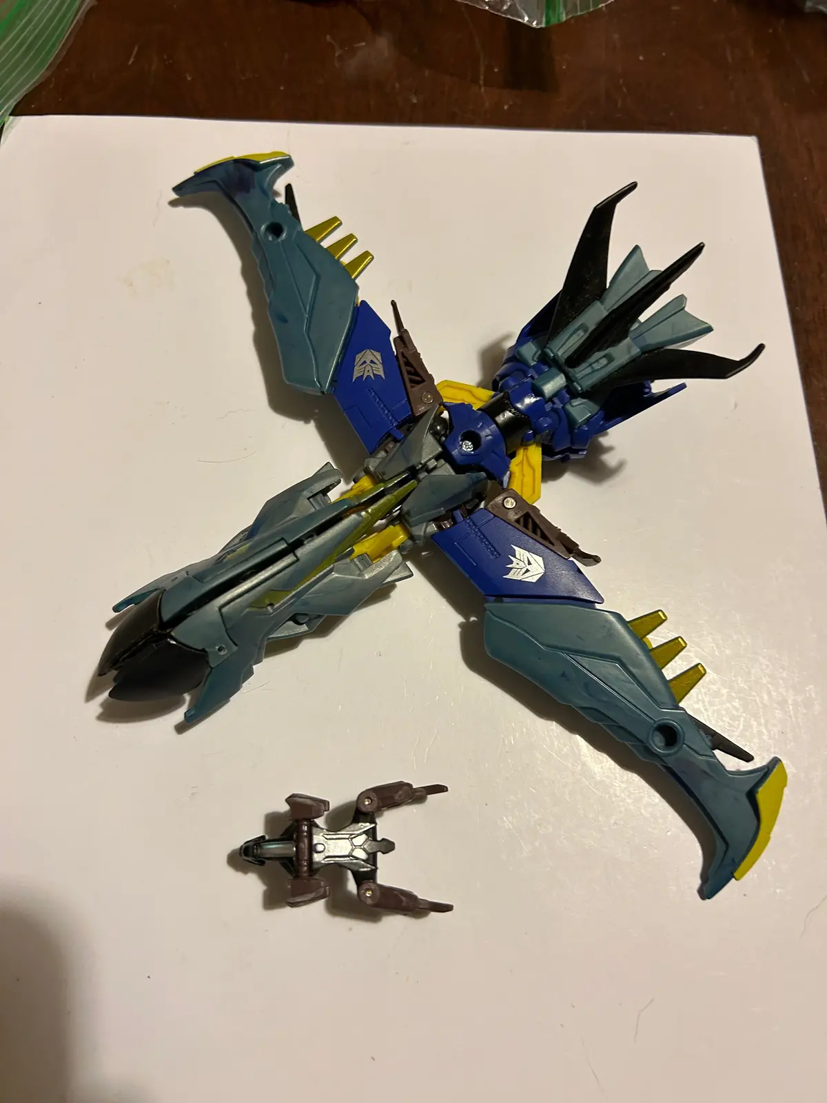 Tf Prime Soundwave (Beast Hunters) Incomplete 1