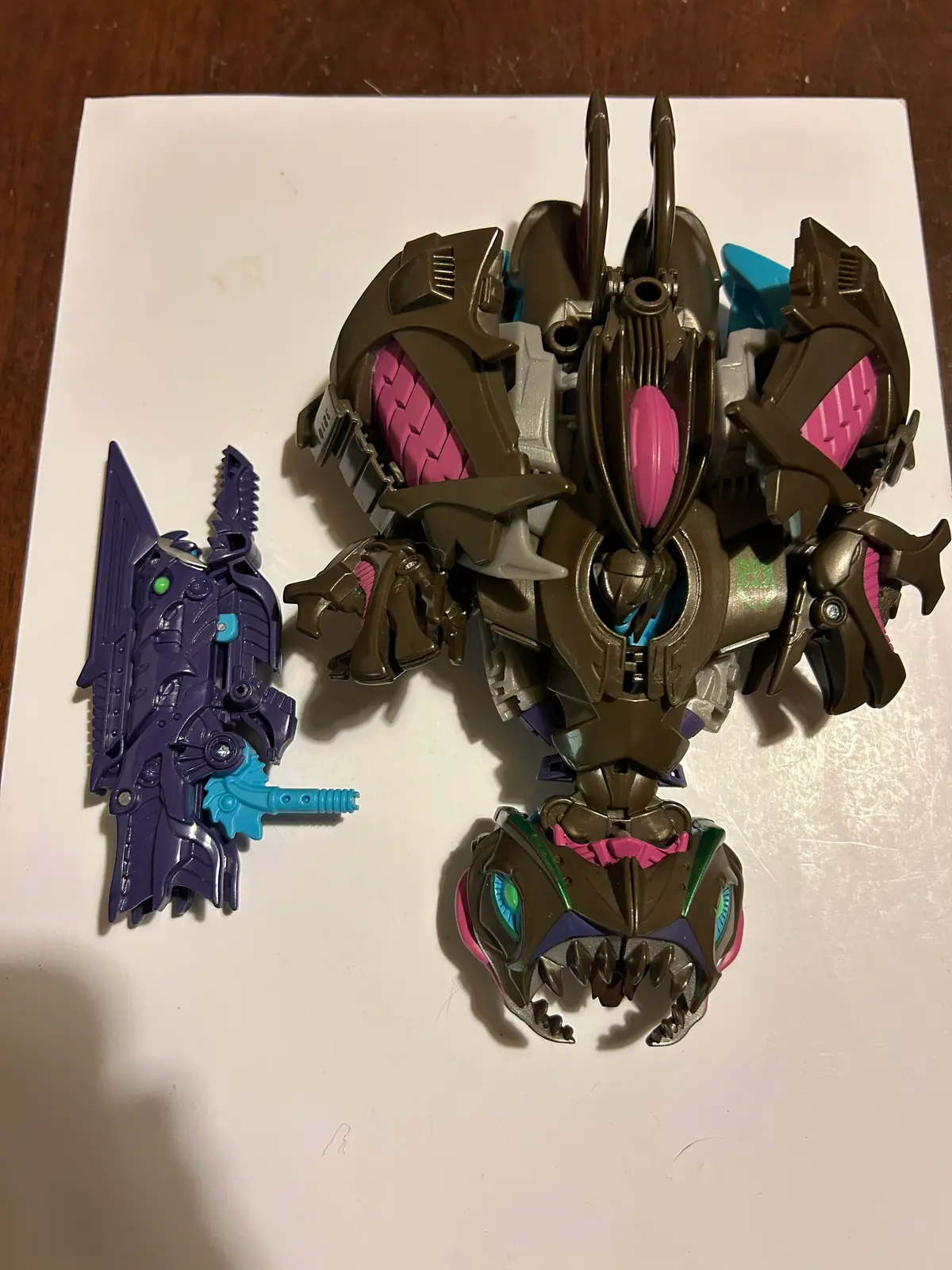 Tf Prime Megatron Sharkticon (Beast Hunters) 1