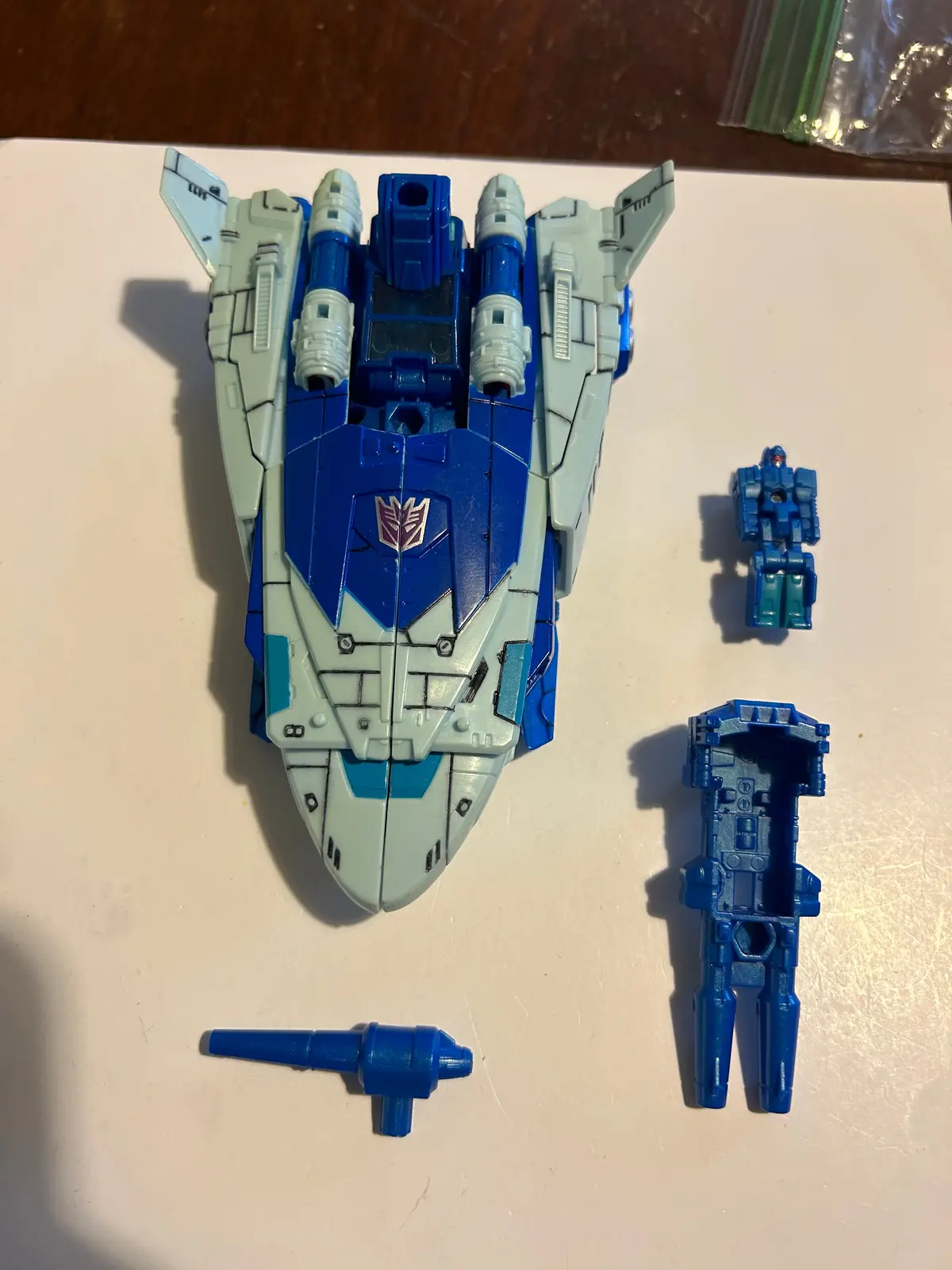Tf Titans Return Scourge W/ Custom Paint 1
