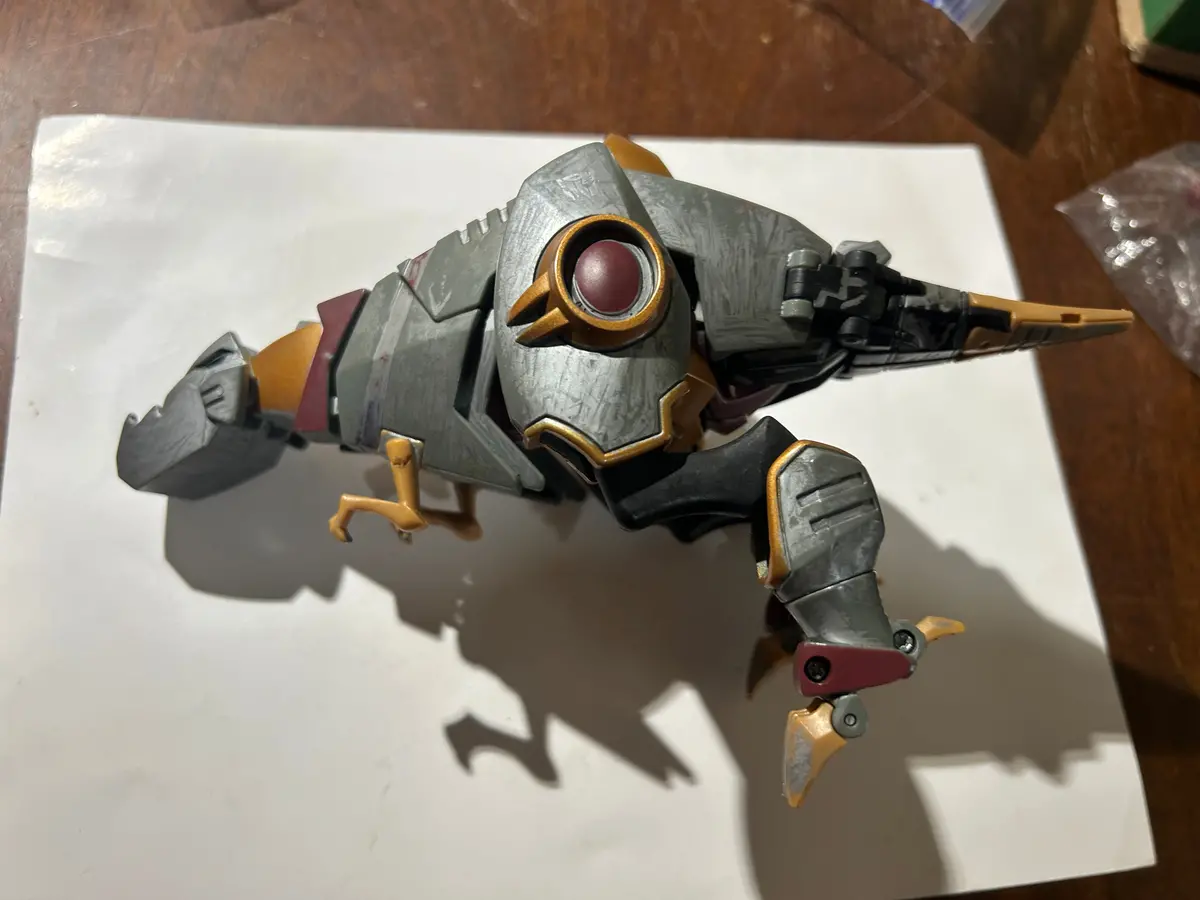 Tf Animated Grimlock Voyager Custom Incomplete 1