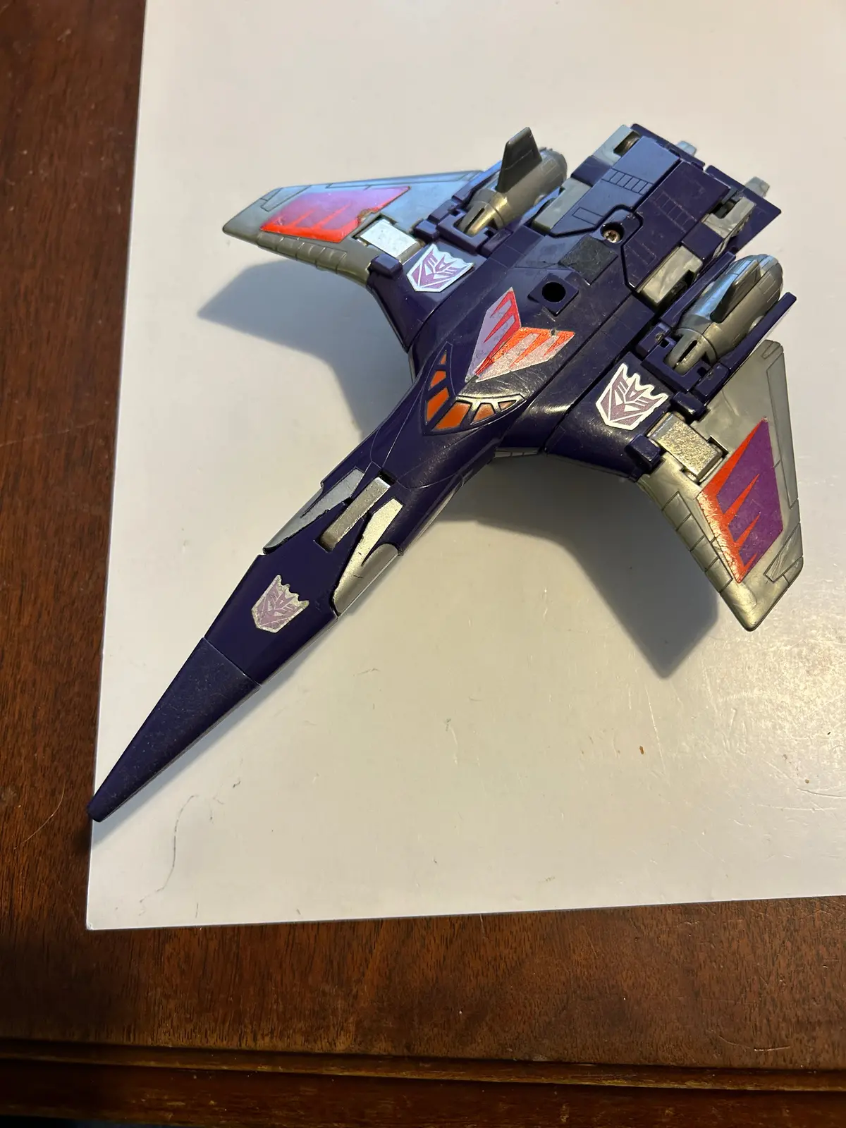 Tf G1 Cyclonus Targetmaster Incomplete 1