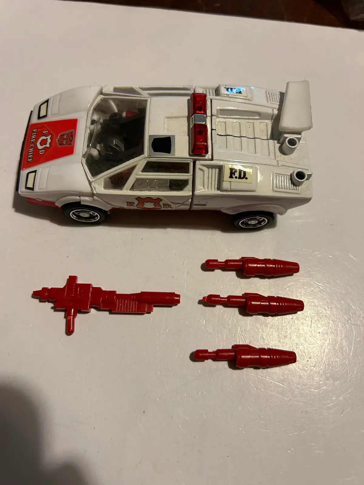 Tf G1 Red Alert Incomplete 1