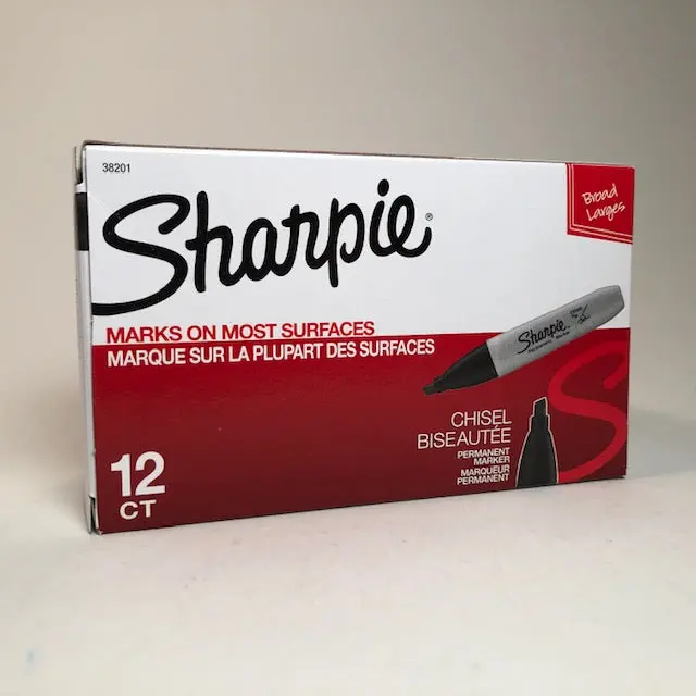 Sharpie - Chisel Tip - 12 Pk 1