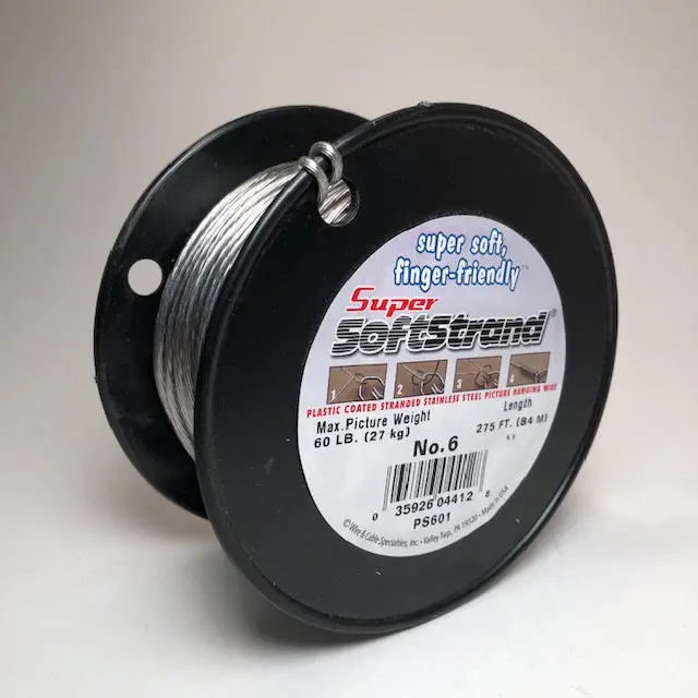 Picture Hanging Wire - #6 Coated - 275Ft Spool 1