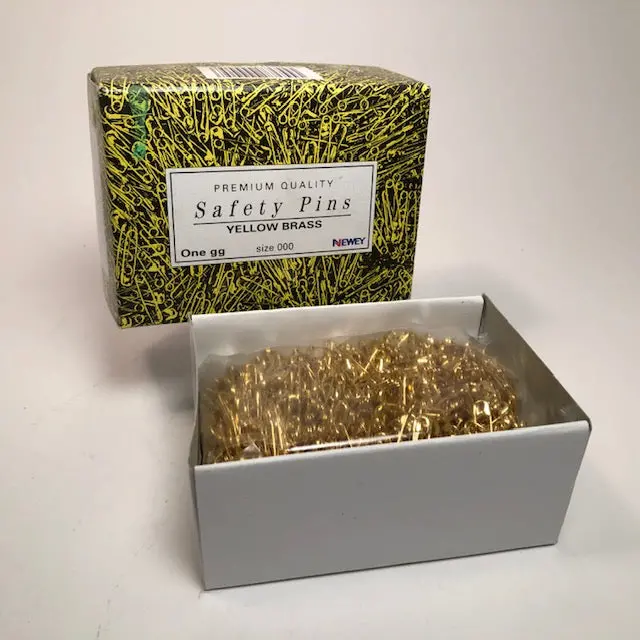 Safety Pins - Brass - 19Mm 1