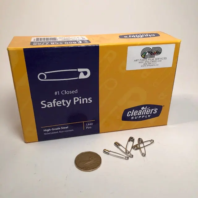 Safety Pin - Sm #1 - Box Of 1440 1