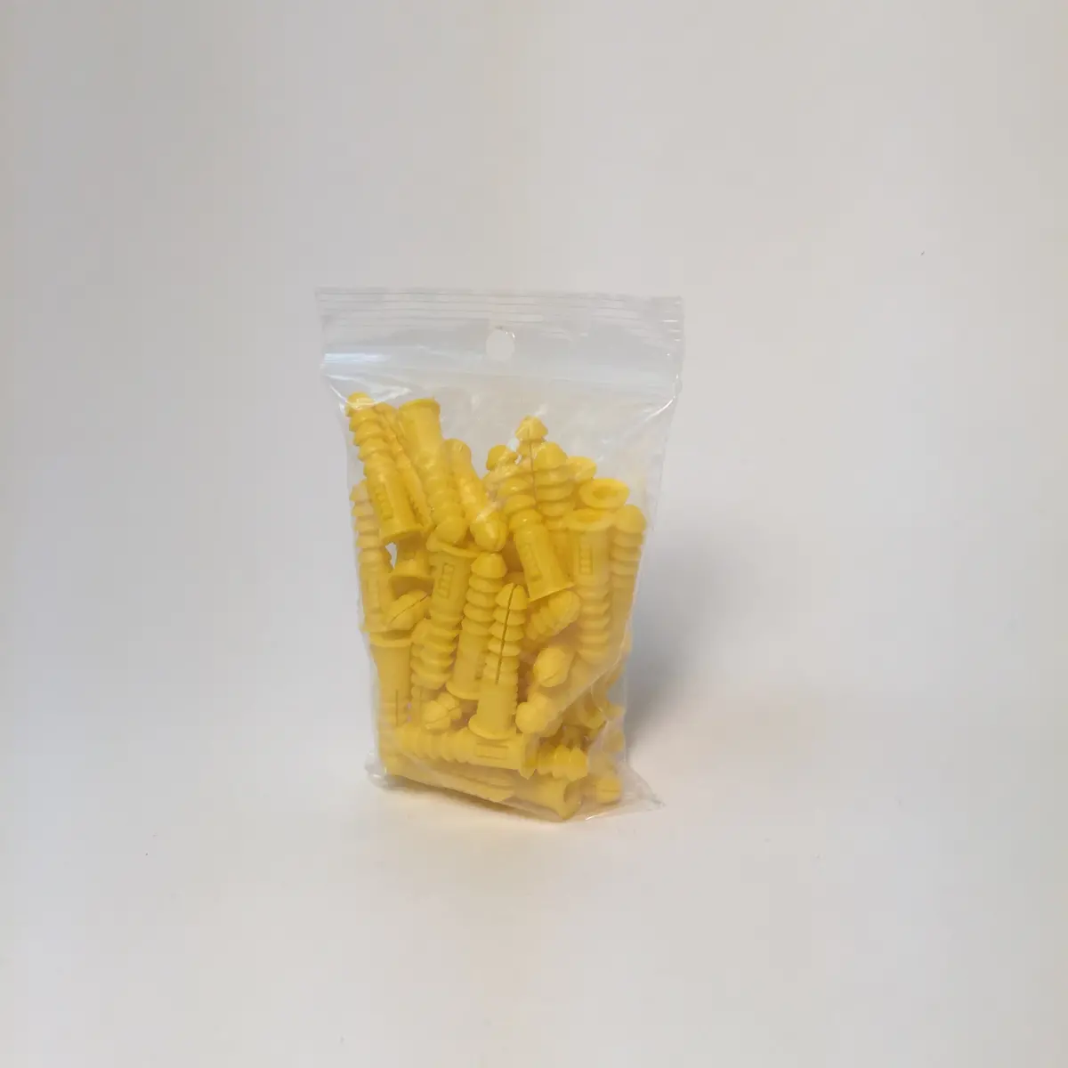 Drywall Plugs - Yellow #8 - 50Pk 1