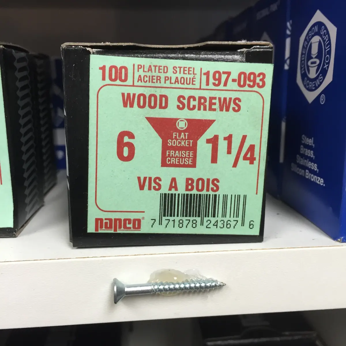 Screws #6 - 1 1/4" - 100 Pack 1