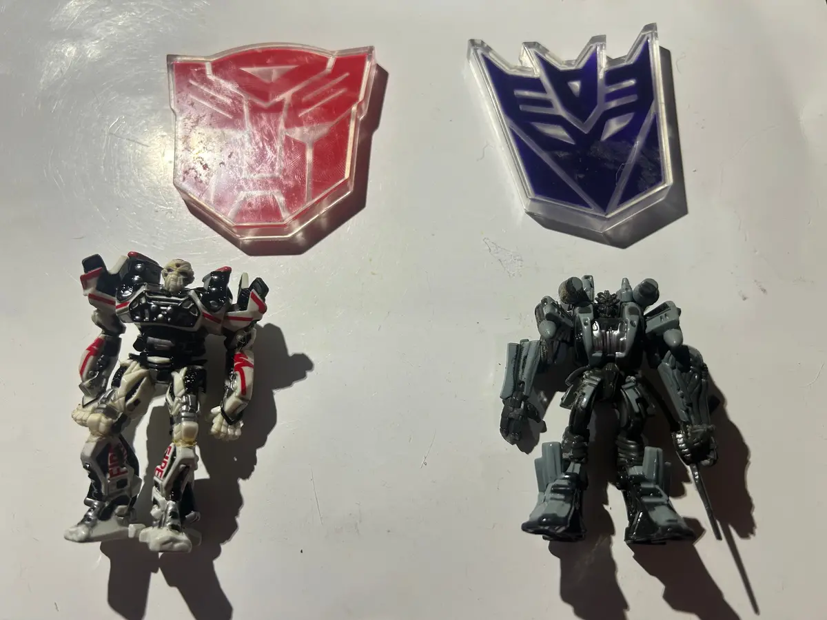 Tf Movie 2 Rotf Titanium Ratchet Vs Blackout 1