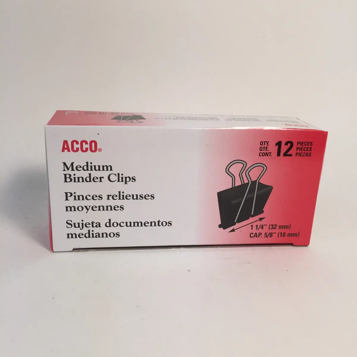Binder Clips - Medium - 12Pk 1