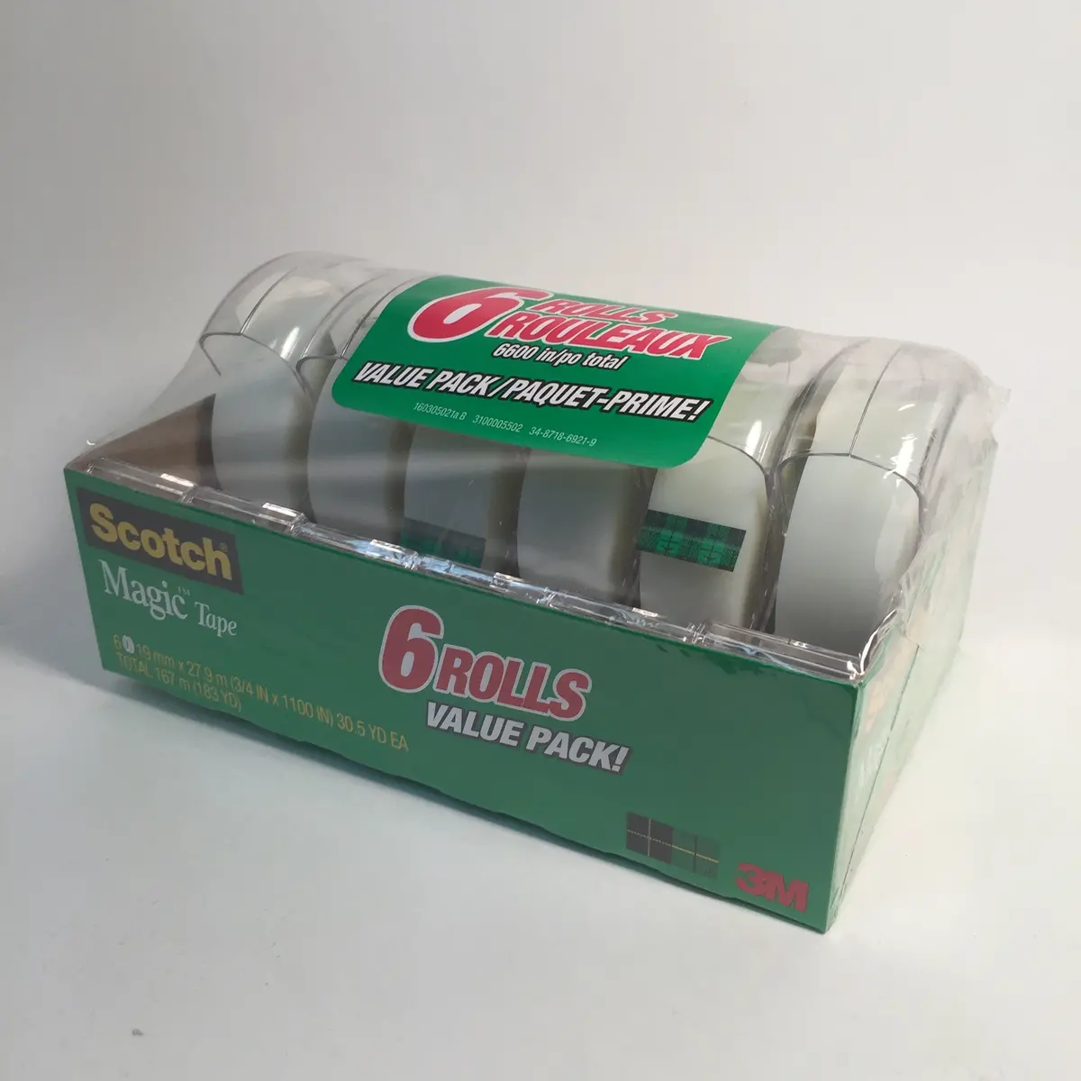 Scotch "Magic" Tape - 6 Pack 1
