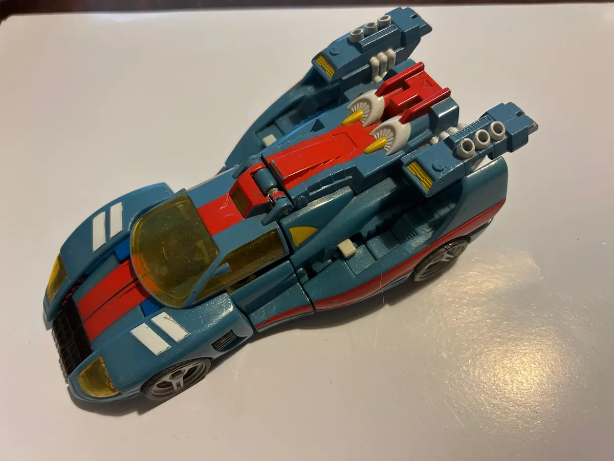 Tf Cybertron Blurr Incomplete 1