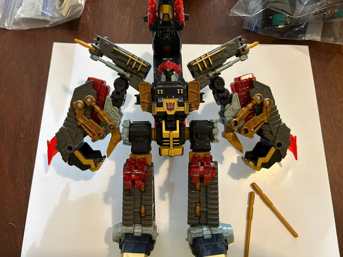 Tf Cybertron Dark Scorponok Incomplete 1