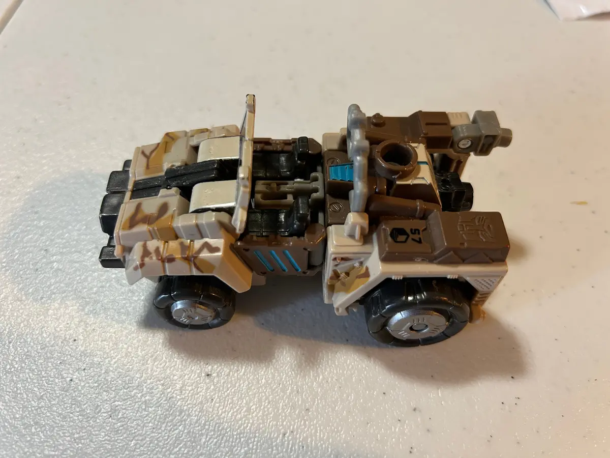Tf Movie 1 Crosshairs Scout Incomplete 1