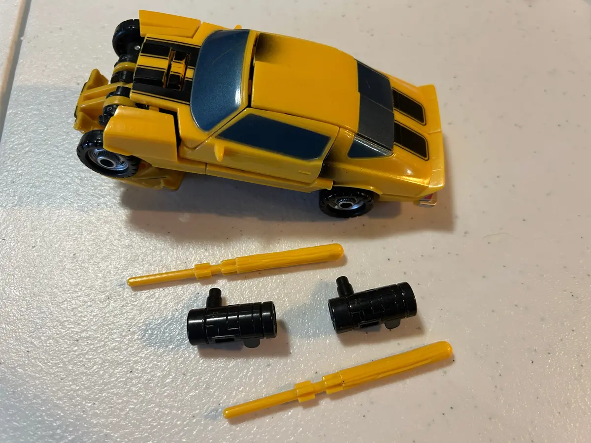 Tf Movie 1 Bumblebee '76 Camaro Deluxe Damaged 1