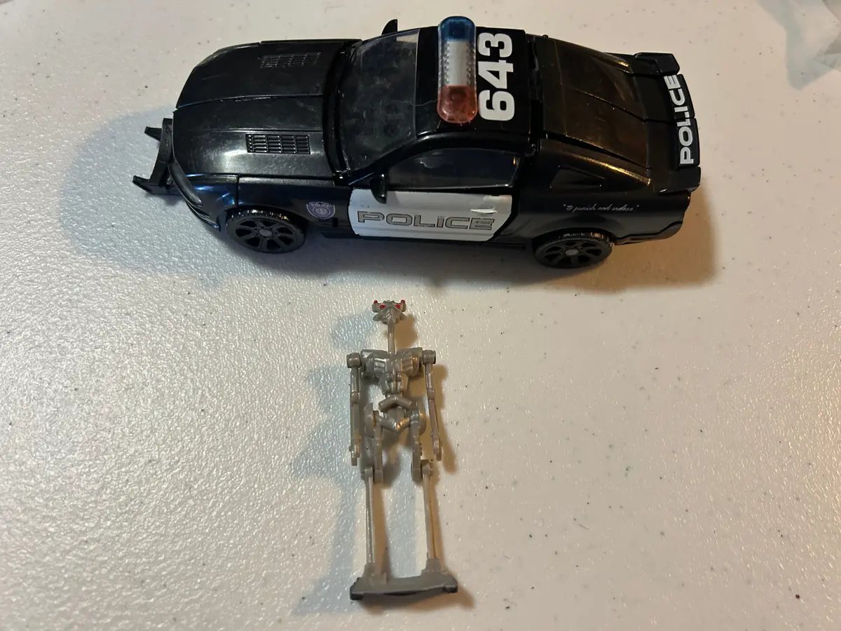 Tf Movie 1 Barricade Deluxe W/ Custom Electronic Lights 1