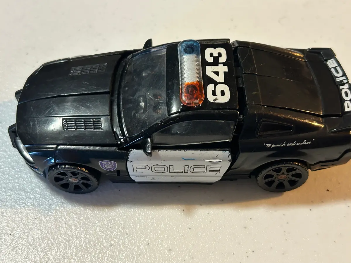 Tf Movie 1 Barricade Deluxe Incomplete 1