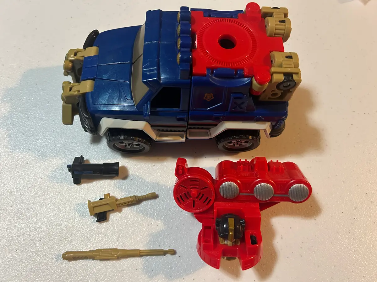 Tf Energon Ironhide Blue Version 1