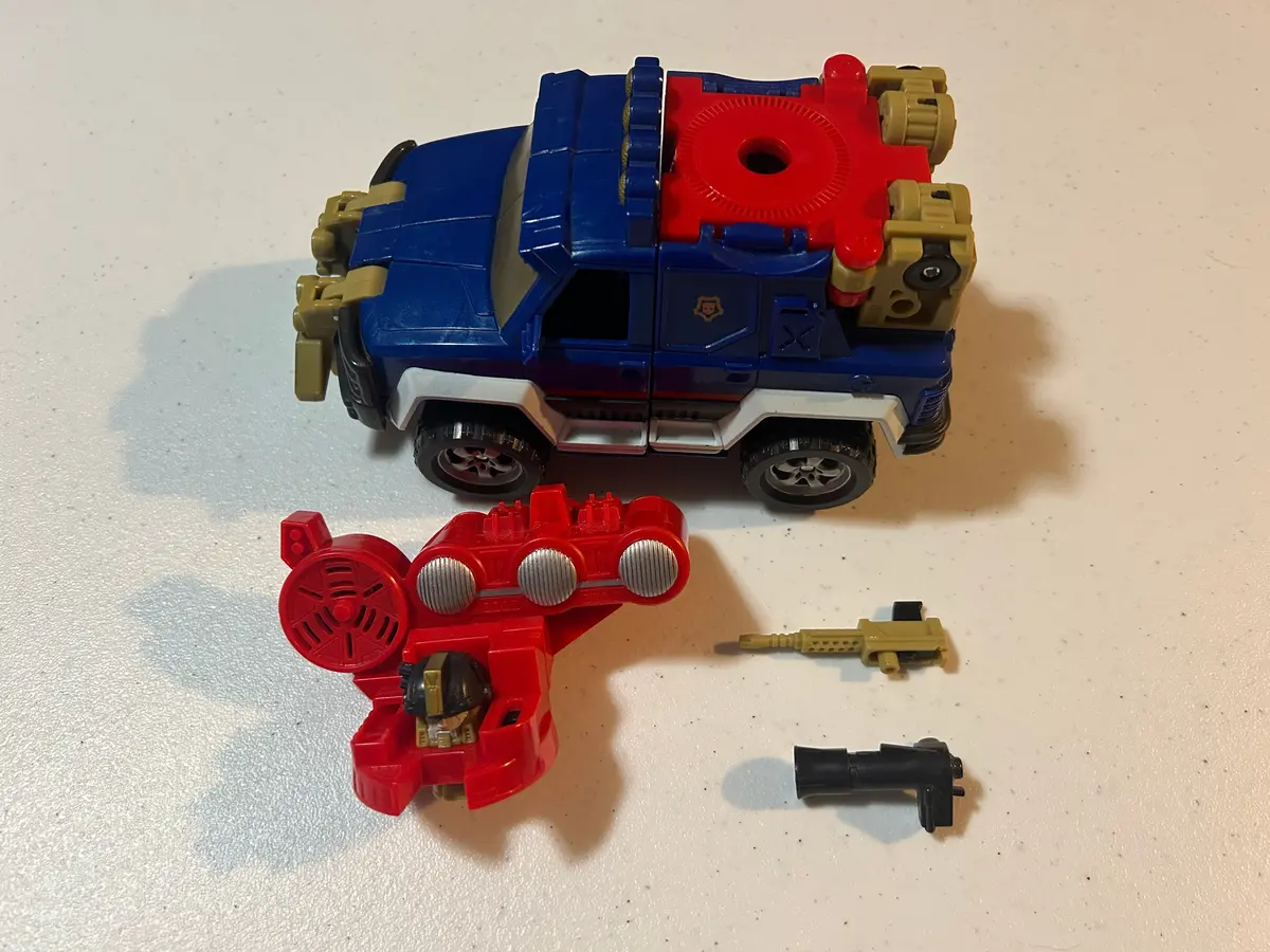 Tf Energon Ironhide Blue Version Incomplete 1