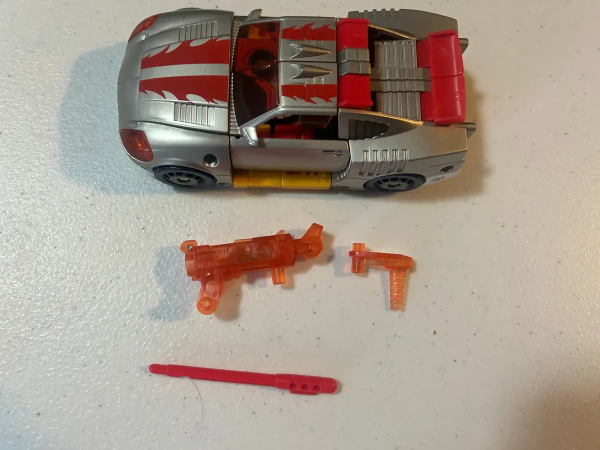 Tf Energon Hot Shot Deluxe Silver 1