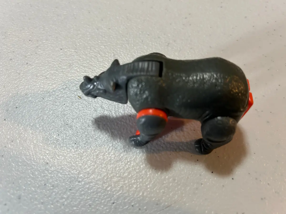 Tf Beast Wars Mcdonald's Kids Meal Rhino 1