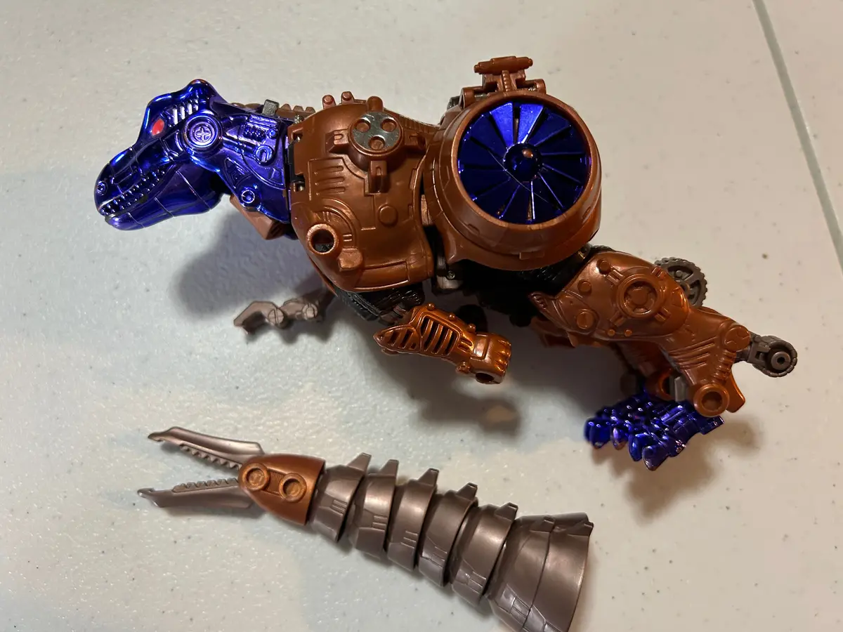 Tf Beast Wars Transmetal Megatron Unbroken 1