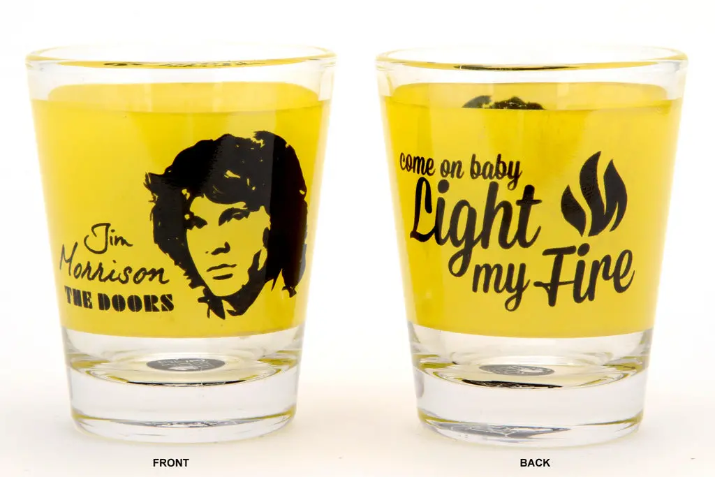 Jim Morrison Shot Glass (Set Of 2) 1