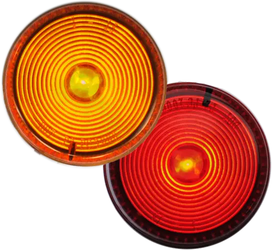7" Round Clear Reflective Lens Led Backup Light 1