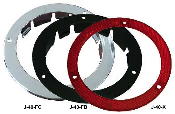 4" Flange , Chrome 1