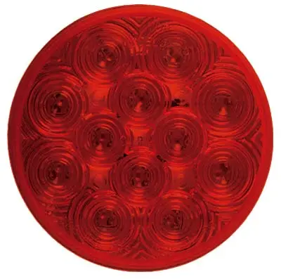 4" Round Red Led Stop/ Turn / Tail Lamp. 1