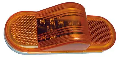 6" Oval Led Mid-Ship Marker And Side Turn Light 1