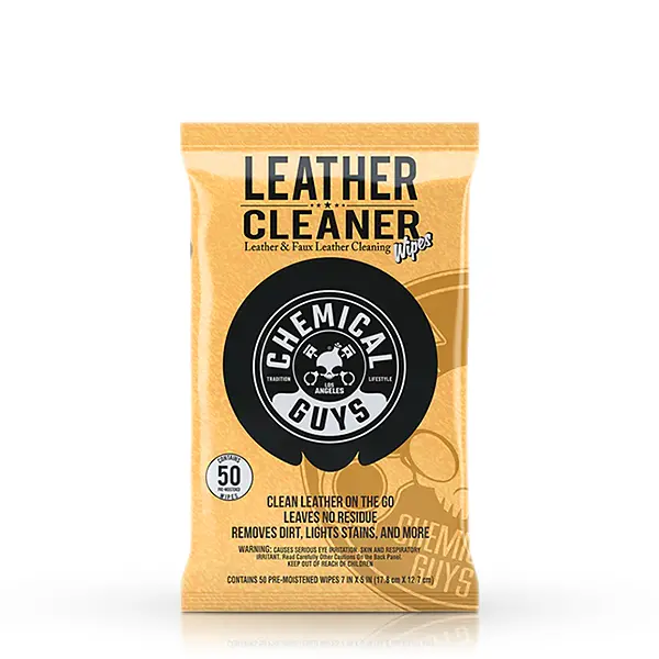 Chemical Guys Leather Cleaner Car Wipes Pmwspi20850 1