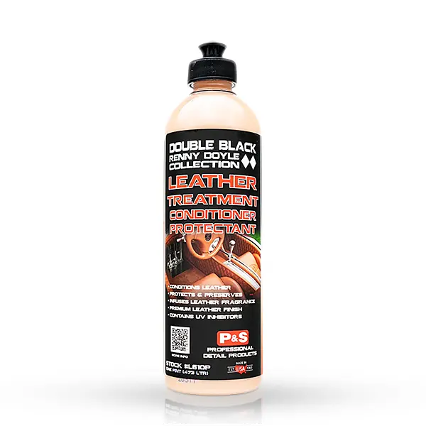P&S Double Black Leather Treatment 16Oz 1