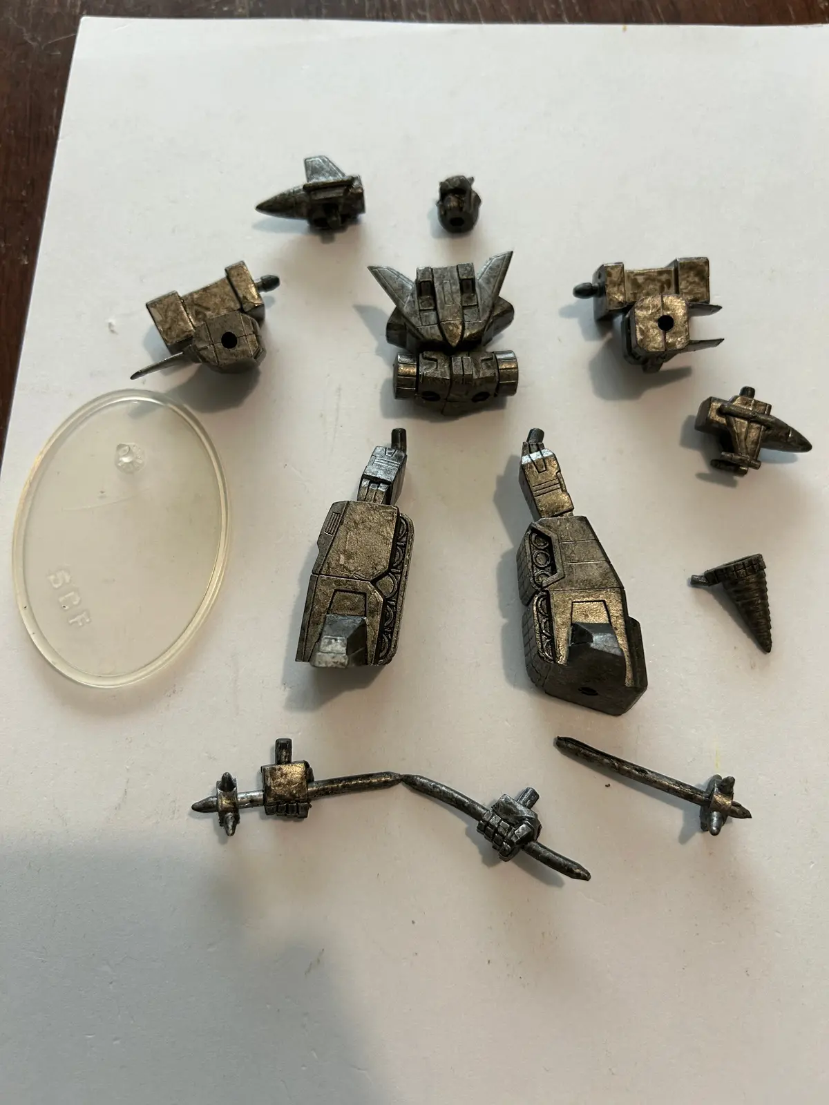 Tf Pvc Leokaizer Pewter (Act 7) Damaged 1