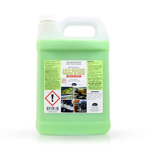 Optimum No Rinse Wash And Wax 1 Gallon 1