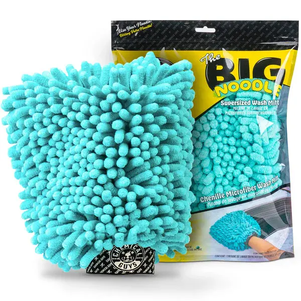 Chemical Guys Big Noddle Wash Mitt Teal Mic513 1